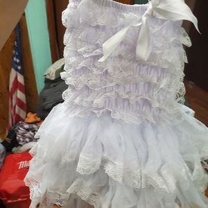 Rustic flower girl dress brand new